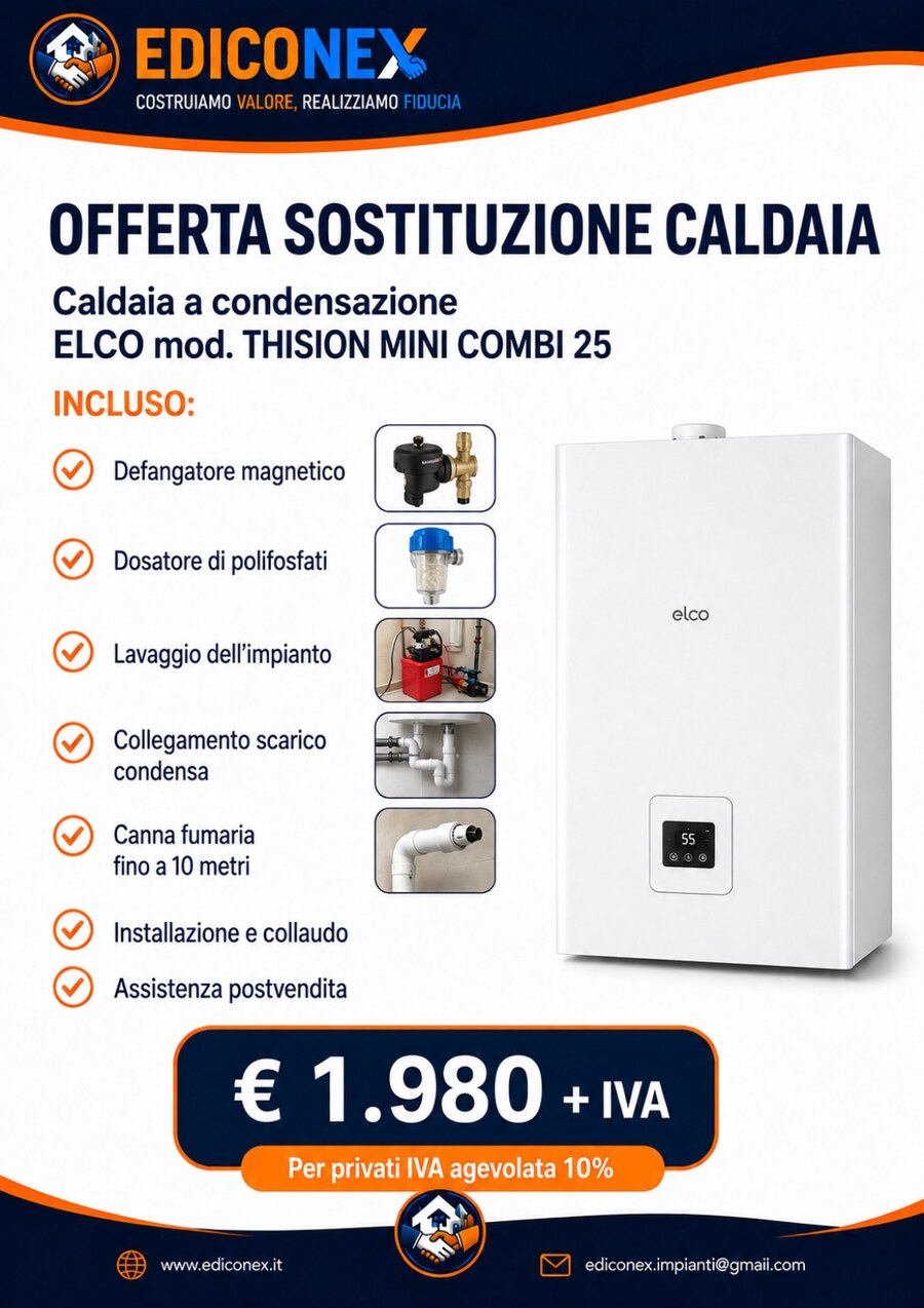 Offerta caldaia ELCO THISION MINI COMBI 25